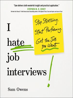 cover image of I Hate Job Interviews